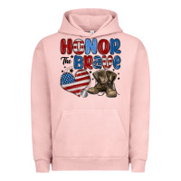 Pigment Salmon honor the brave Urban Hoodie - MaliasSmallBusiness
