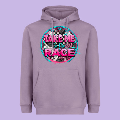 Take Me To The Race Heavyweight Hoodie Designed By Adodesignshop