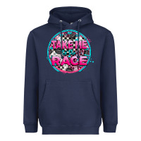 Navy take me to the race Heavyweight Hoodie - AdoDesignShop