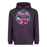 Plum take me to the race Heavyweight Hoodie - AdoDesignShop