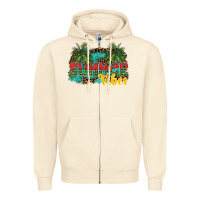 Sandshell summer vibes Zipper Hoodie - SublimationCraftShop