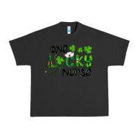 Pigment Black one lucky nurse Urban Heavy Tee - RanaPortraitStore