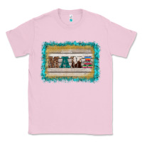 Bubblegum Pink western turquoise's mama background Classic Tee - BarkalooDesign