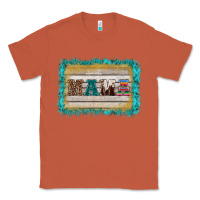 Copper western turquoise's mama background Classic Tee - BarkalooDesign