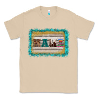 Mushroom western turquoise's mama background Classic Tee - BarkalooDesign
