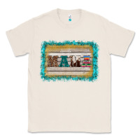 Natural western turquoise's mama background Classic Tee - BarkalooDesign