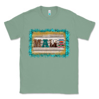 Sage western turquoise's mama background Classic Tee - BarkalooDesign