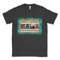 Smoke western turquoise's mama background Classic Tee - BarkalooDesign