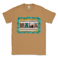Toasted Coconut western turquoise's mama background Classic Tee - BarkalooDesign