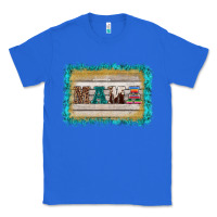 True Royal western turquoise's mama background Classic Tee - BarkalooDesign