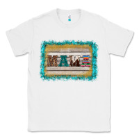 White western turquoise's mama background Classic Tee - BarkalooDesign