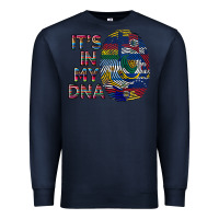 Navy it's in my dna Premium Sweatshirt - BundleAndBundleShop