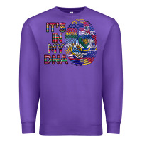 Purple it's in my dna Premium Sweatshirt - BundleAndBundleShop