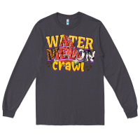 Smoke watermelon crawl Long Sleeve Tee - texasbilliewilder