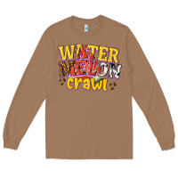 Toasted Coconut watermelon crawl Long Sleeve Tee - texasbilliewilder