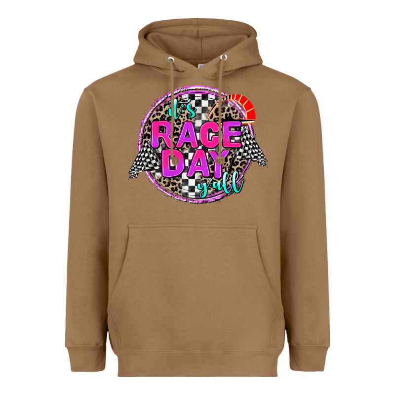 It's Race Day Y'all Heavyweight Hoodie by AdoDesignShop | Teevron