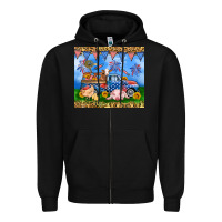 Black America farm animals truck 20oz skinny tumbler Zipper Hoodie - Neo Western