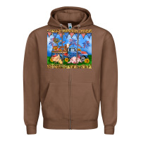 Chestnut America farm animals truck 20oz skinny tumbler Zipper Hoodie - Neo Western