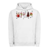 Pigment Lunar Rock Cartoon Christmas Characters Urban Hoodie - MaliasSmallBusiness
