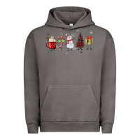 Pigment Tornado Cartoon Christmas Characters Urban Hoodie - MaliasSmallBusiness