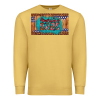 Antique Gold american babe Premium Sweatshirt - Artiststas