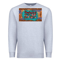 Heather Grey american babe Premium Sweatshirt - Artiststas