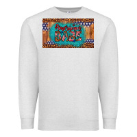 Oatmeal Heather american babe Premium Sweatshirt - Artiststas