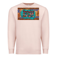 Pale Pink american babe Premium Sweatshirt - Artiststas