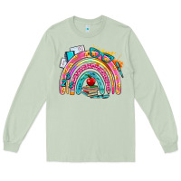 Matcha school rainbow Long Sleeve Tee - AdoDesignShop