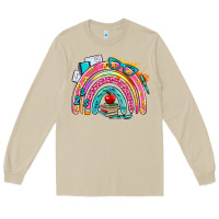 Mushroom school rainbow Long Sleeve Tee - AdoDesignShop