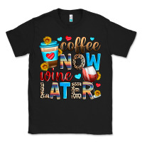 Black coffee now wine later Classic Tee - Zillion Design Studio