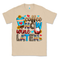 Mushroom coffee now wine later Classic Tee - Zillion Design Studio