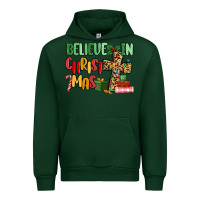 Forest Green believe in christmas Urban Hoodie - MaliasSmallBusiness