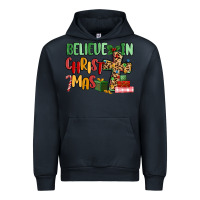 Navy believe in christmas Urban Hoodie - MaliasSmallBusiness