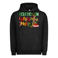 Pigment Black believe in christmas Urban Hoodie - MaliasSmallBusiness