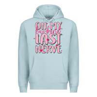 Blue Mist on my husband last nerve Premium Hoodie - MaliasSmallBusiness