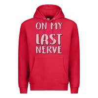 Cardinal on my husband last nerve Premium Hoodie - MaliasSmallBusiness