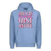 Colony Blue on my husband last nerve Premium Hoodie - MaliasSmallBusiness