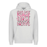 Dove Grey on my husband last nerve Premium Hoodie - MaliasSmallBusiness