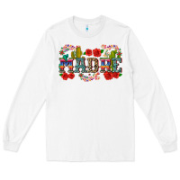 White madre Long Sleeve Tee - Zillion Design Studio