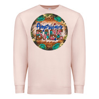 Pale Pink american babe Premium Sweatshirt - Artiststas