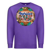Purple american babe Premium Sweatshirt - Artiststas