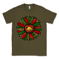Army Green christmas sunflower Classic Tee - RanaPortraitStore