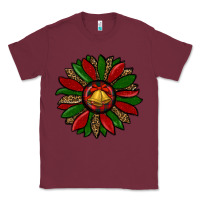 Burgundy christmas sunflower Classic Tee - RanaPortraitStore