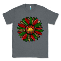 Charcoal Heather christmas sunflower Classic Tee - RanaPortraitStore