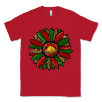 Red christmas sunflower Classic Tee - RanaPortraitStore