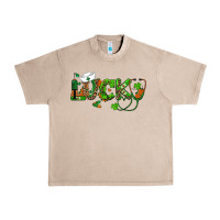 French Oak st patricks day lucky nurse Urban Heavy Tee - RanaPortraitStore