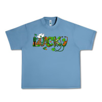 Pebble Blue st patricks day lucky nurse Urban Heavy Tee - RanaPortraitStore