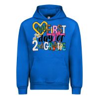 Cobalt my first day of 2nd grade Urban Hoodie - NancyCooperArtShop