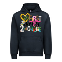 Navy my first day of 2nd grade Urban Hoodie - NancyCooperArtShop